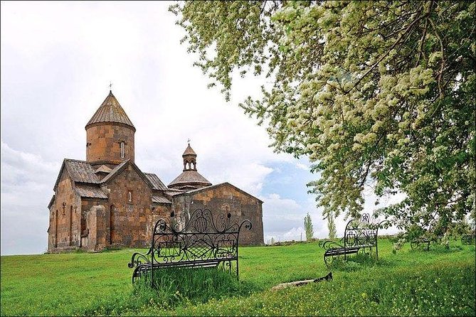 Group Tour: Amberd, Aragats, Lake Kari, Saghmosavank, Alphabet - Saghmosavank monastery: manuscripts, a canyon edge, and the 2000 rebuild