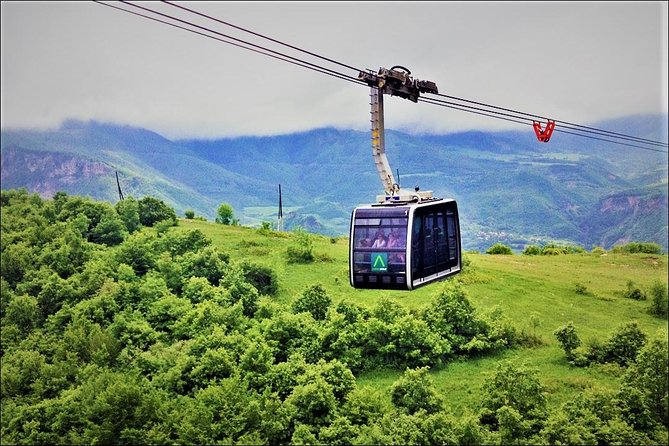 Group Tour: Shaki waterfall, Tatev monastery & ropeway, Hin Areni winery - Wings of Tatev ropeway: why this is the headliner