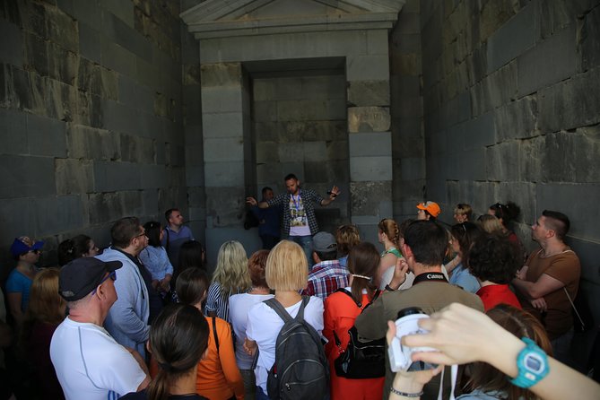 Private 7-8 hour Trip to Garni - Geghard - Lake Sevan - Sevanavank from Yerevan - Geghard Monastery: Rock-cut churches and UNESCO-level detail