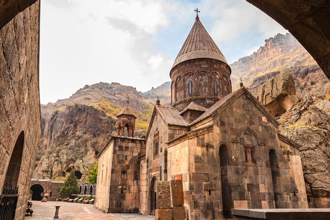 Private Tour to Garni Temple, Geghard & Khor Virap Monasteries, Azat Reservoir - Garni Temple: pagan roots, earthquake ruin, and the extra ticket reality