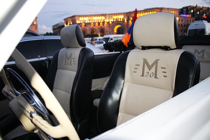 Yerevan city tour with drinks in a classic car with photography - The views-and-drink rhythm: what the “with drinks” format actually means